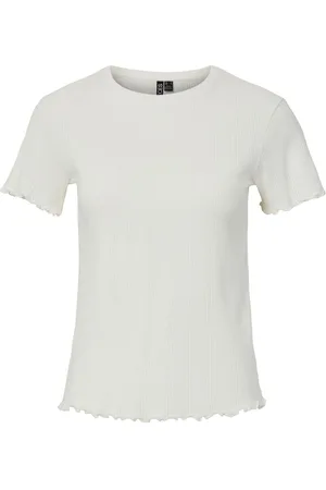 Pieces® Pcmarie Pointelle T-shirt