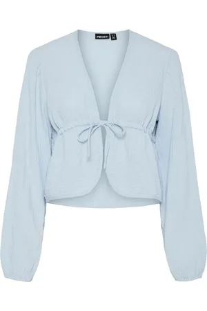 Pieces® Pcsastina - Mousseline Top À Manches Longues