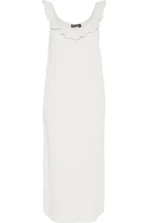 Pieces® Pcsastina - Mousseline Robe Mi-longue