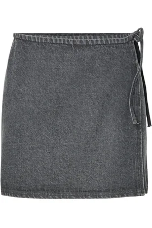 Pieces® Pcflora Denim Jupe Portefeuille