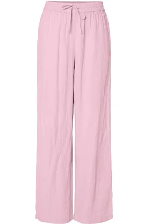 Pieces® Pcsastina Th - Mousseline Pantalon À Jambe Ample