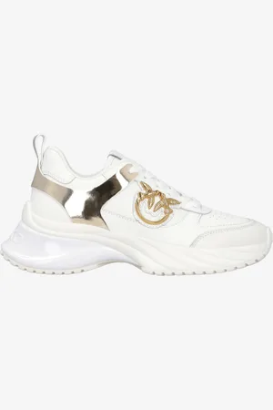 Pinko Sneakers Ariel effet cuir avec détails finition miroir, , 38