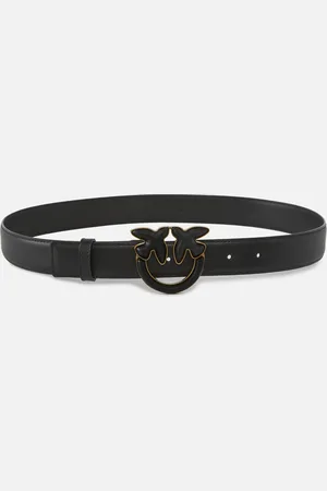 Pinko Ceinture de 3 cm avec boucle recouverte de cuir, , L