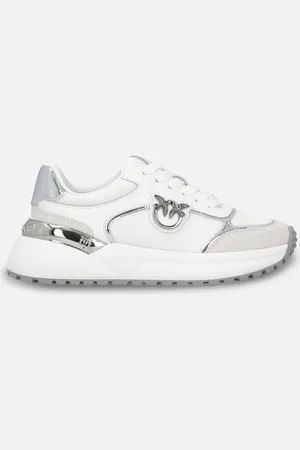 Pinko Sneakers à logo avec détails effet miroir, , 40