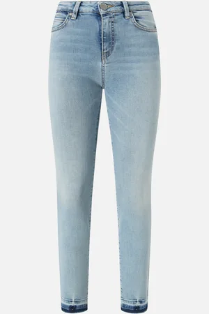 Pinko Jean ajusté en denim stretch clair, , 24