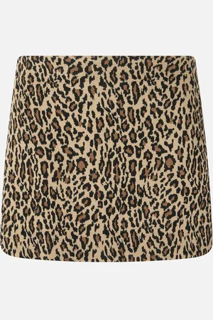 Pinko Mini-jupe léopard, , 40