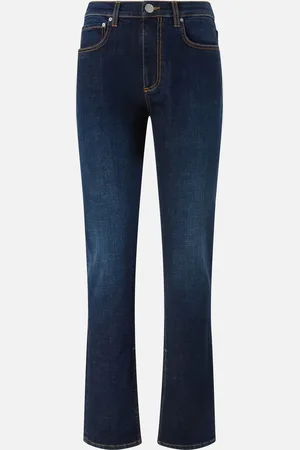 Pinko Jean straight-fit foncé fendu, , 24