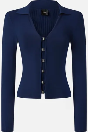 Pinko T-shirt à manches longues et col large, , S