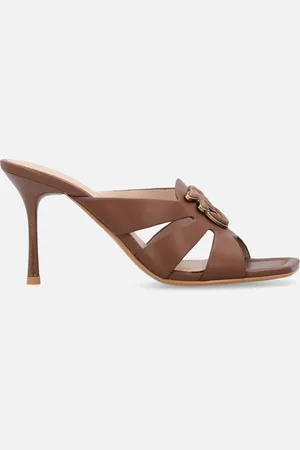 Pinko Sandales à talons en cuir nappa avec Love Birds, , 35