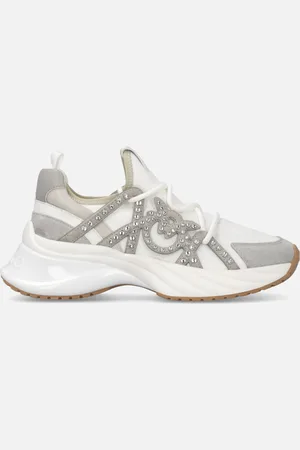 Pinko Sneakers Ariel à lacets avec strass appliqués, , 38
