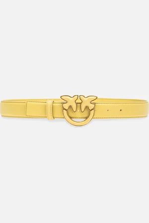 Pinko Ceinture de 3 cm avec boucle recouverte de cuir, , XS