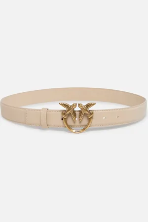 Pinko Ceinture Love Birds en cuir 3cm, , M