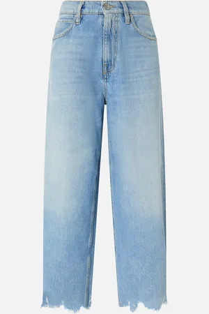 Pinko Jean large à franges, , 24