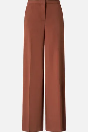 Pinko Pantalon de cérémonie wide leg en cady, , 44