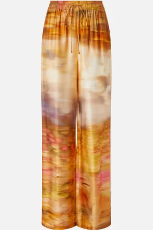 Pinko Pantalon imprimé ample et léger, , 46