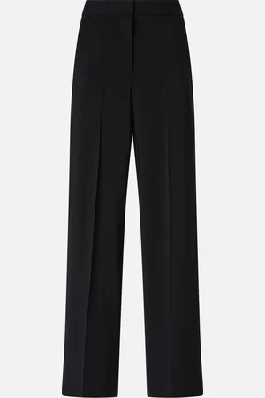 Pinko Pantalon de cérémonie wide leg en cady, , 42