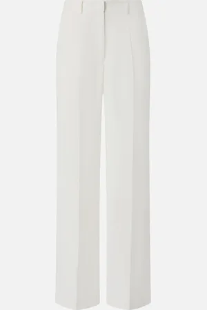 Pinko Pantalon palazzo en lin avec poches, , 46