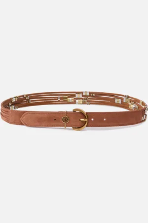 Pinko Ceinture en daim de 3 cm à passants, , S
