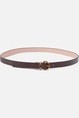 Pinko Fine ceinture réversible en cuir de 2 cm, , M