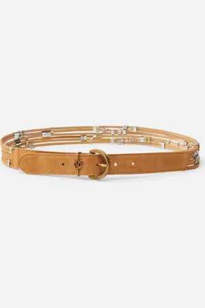 Pinko Ceinture en daim de 3 cm à passants, , S
