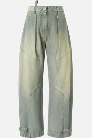 Pinko Vintage denim P-Pants jeans with balloon leg, , 42