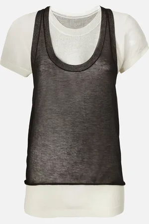 Pinko T-shirt avec débardeur assorti, , XS