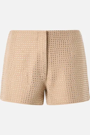 Pinko Elegant shorts with rhinestones, , 40