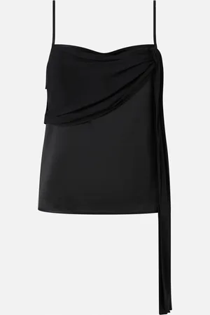 Pinko Débardeur en satin avec drapé léger, , 44