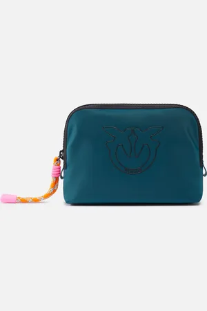 Pinko Petite trousse en tissu recyclé à logo, , U