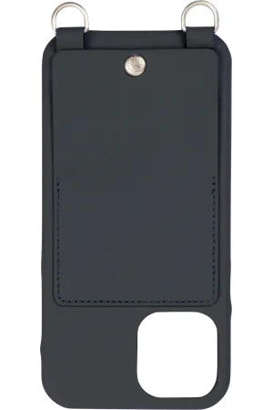 Louvini Paris Etui pour iphone avec pochette en cuir