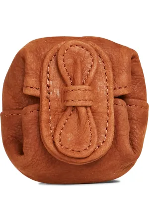 Nat & Nin Porte-monnaie noeud en cuir