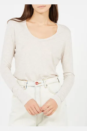 American Vintage Tee-shirt col rond en coton