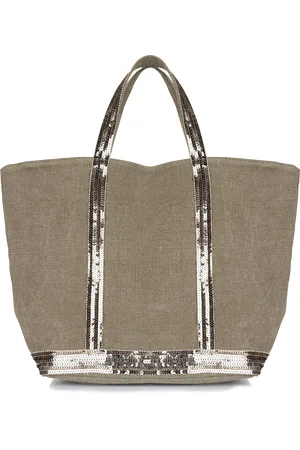Vanessa Bruno Cabas m brodé avec sequins en lin