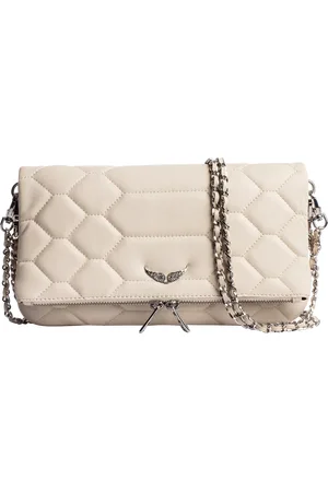 Zadig & Voltaire Pochette en cuir matelassé