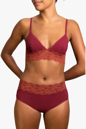REJEANNE Culotte menstruelle flux abondant en dentelles
