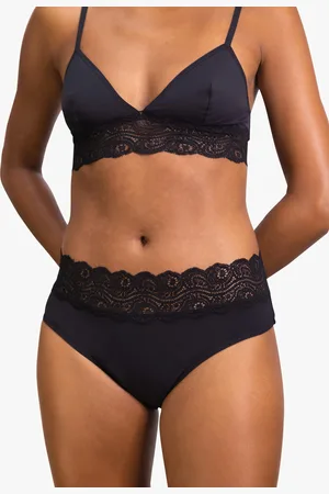 REJEANNE Culotte menstruelle flux abondant en dentelles