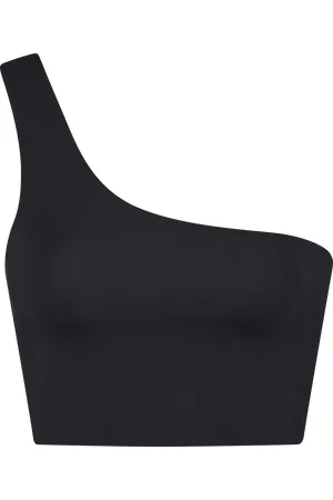 GIRLFRIEND COLLECTIVE Brassière à une épaule bianca