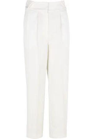 IRO Pantalon carotte en coton mélangé
