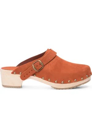 BOSABO Sabots à mi-talon ne cuir velours