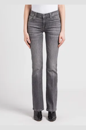 7 for all Mankind Jean bootcut taille normal délavé