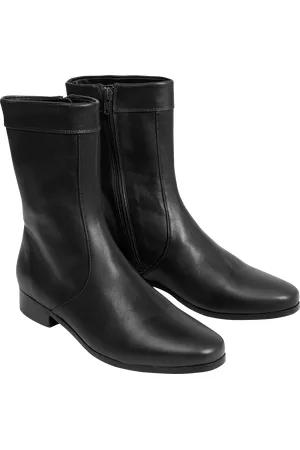 Soeur Bottines plates en cuir lisse