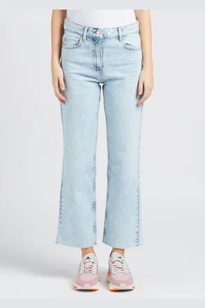 IRO Jean taille haute bootcut en coton