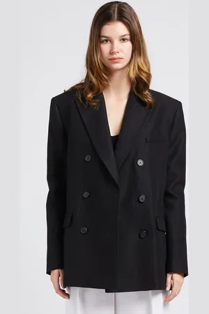 IRO Veste col tailleur en coton mélangé