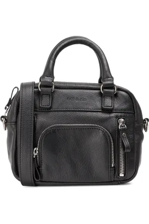 Nat & Nin Mini sac à main multipoches en cuir