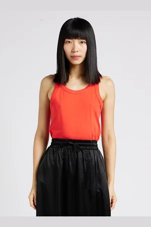 Max Mara Débardeur col rond coton mélangé
