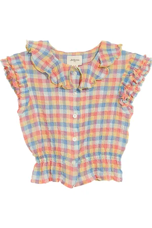 Bellerose Top col claudine en voile de coton