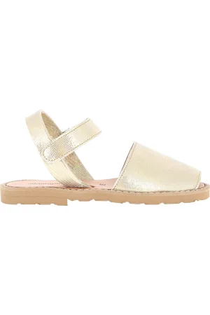 MINORQUINES Sandales en cuir imprimé