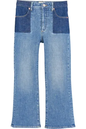 Bellerose Jean flare en coton mélangé