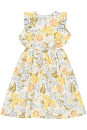 The New Society Robe midi à imprimé floral