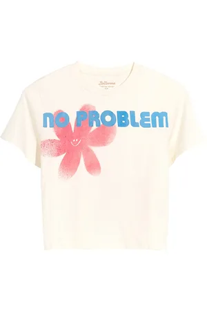 Bellerose Tee-shirt col rond imprimé en coton bio